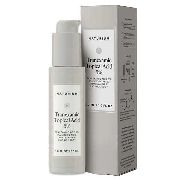 Sérum Naturium de ácido tranexámico al 5% con ácido kójico 30 ml