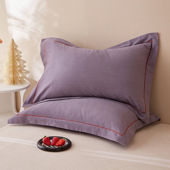 AZXY 2PC Cotton Pillow Cases Set Of 2,Pillow Cases under $10,Pillowcase for Hair and Skin Care,Hypoallergenic Pillowcases Clearance 18x29