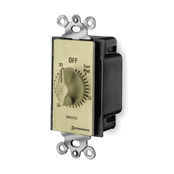 Spring-Wound Timer, Ivory, 277V AC FD430M