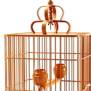 Large Bird Cage Assembly Nest Feeder Accessories Stand Cage Pet House Pet Supplies Hanging Hook Birdcage for Parrot Parakeet Conures Finches