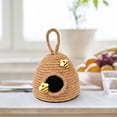 thumbnail image 5 of Bee Decor 3-Piece Set - Vintage Honey Bee Hive & Honeycomb Wall Decor - Rustic Farmhouse Spring Decorations for Kitchen, Mantel & Coffee Bar - for Bee Day Celebrations, 5 of 6