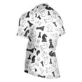 thumbnail image 3 of joogoo Retro Chess Men's Cycling Jerseys Mountain Bike Short Sleeve Tops S, 3 of 7
