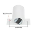 thumbnail image 3 of Uxcell 29x32x17mm Furniture Door Magnetic Latch Catch ABS Metal White 2 Pack, 3 of 5
