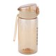 thumbnail image 1 of Botella deportiva portátil de 500ML, cubierta de rebote, cuerda adjunta, taza de viaje deportiva para acampar (caqui), 1 of 8