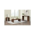 thumbnail image 4 of Meridian Furniture Toulon Brown Oak Veneer End Table, 4 of 7
