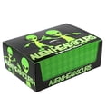 thumbnail image 6 of Boston America Halloween Alien Head Sours Green Apple Flavor Collectible Tin - 12 Count Display Box, 6 of 7