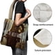 thumbnail image 3 of Where The Wild Things Are Bolso de tela con estampado de lienzo para mujer, bolsa de compras reutilizable y estética, con cremallera interior, regalo para mujer,40*40cm., 3 of 6