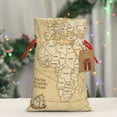 thumbnail image 5 of Naloa World Map Drawstring Christmas Bags, 3D Xmas Gift Bags, Christmas Wrapping Bags, Xmas Goodie Bags, Treat Pouch Bags, Party Favor Bags-Medium, 5 of 9
