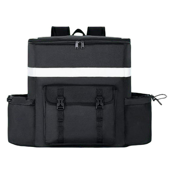 Fiocias Food Delivery Backpack, Catering Bag, Insulated Pizza Delivery Bag, Picnic Tote