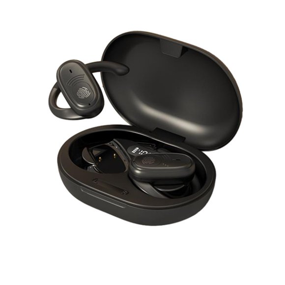 Auriculares Inalámbricos Bluetooth Auriculares Inalámbricos Bluetooth 48Hrs Play Back Auriculares Deportivos con Pantalla Led Over-Ear Buds con Auriculares Micrófono Incorporado para el Entrenamiento