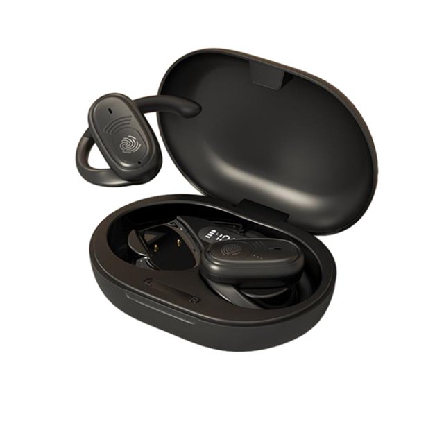 Auriculares Inalámbricos Bluetooth Auriculares Inalámbricos Bluetooth 48Hrs Play Back Auriculares Deportivos con Pantalla Led Over-Ear Buds con Auriculares Micrófono Incorporado para el Entrenamiento