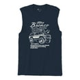 thumbnail image 5 of Ford Bronco Country Tough Free Wheeling 1978 Muscle Shirt Vintage Truck Fan 4x4 Off Road Classic Car Show Men's, 5 of 7