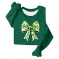 thumbnail image 4 of Levmjia Womens Sweatshirt Casual Tops Loose Long Sleeve Round Neck St. Patrick's Day Printed Holiday Comfortable Breathable Home Work Commute T-Shirt, 4 of 4
