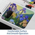 thumbnail image 6 of PhooArto Comfortable Mouse Pad Iris Purple Painting Desktop Mousepad , 21 x 25 cm Mouse Mat, Non-Slip Rubber Base, Improves Speed and Precision, 6 of 7