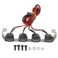 thumbnail image 1 of Faro de coche RC, barra de luz RC LED Lámpara de techo de coche RC Accesorio de coche RC Artesanía superior, 1 of 8