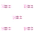 thumbnail image 3 of ZheElen Fake Nail Set French Style Scratch Resistant Press-on Fingernails Full Cover Removable for Trimble Adjustable Manicure Stickers Type 8 5Set, 3 of 6