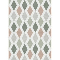 RONSHIN Area Rugs Washable Carpets 1150Gsm 100% Polyester 350Gsm Velvet Pearl Velvet Washed Back Folded Printed Carpet Xm-Modern-Veilugeya Green tone 5*7ft