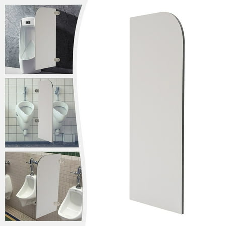 Urinal Screen Toilet Partition, Wall-Mounted Men Urinal Partition Screen, Urinal