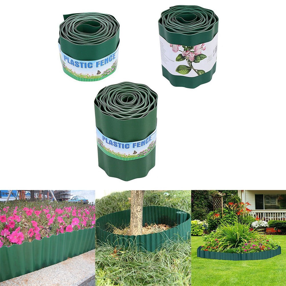 Garden Grass Lawn Edge Border Fence Path Flexible Lawn Edging Border Fence