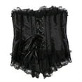 thumbnail image 3 of WZXFASHION Lace Camisole Shapewear Top Tummy Control Body Shaper for Women Layering Piece Black XXXL, 3 of 3