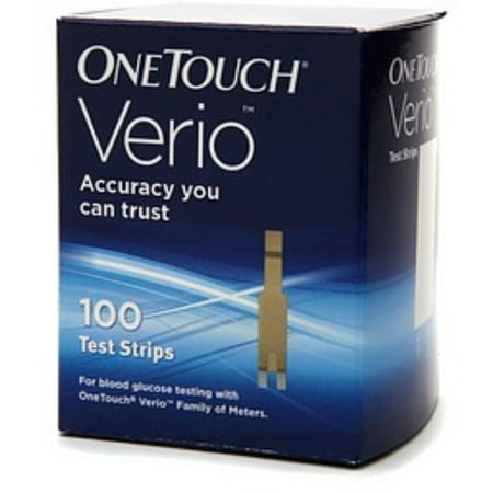 OneTouch Verio 100 Test Strips 100 Each