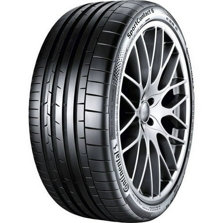 Continental SportContact 6 245/35R19XL 93Y BSW (2 Tires) Fits: 2010-16 Mercedes-Benz E350 Base, 2018 Audi A4 Quattro Technik