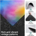 thumbnail image 3 of Rainbow Tie Dye Cloud Pattern Kitchen Rugs Sets Of 3,Kitchen Runner Rugs Non Skid Washable,Decorative Kitchen Floor Mats for Kitchen,Sink,Laundry,17"x30"+ 17"x47" + 17"x59", 3 of 6