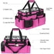 thumbnail image 3 of Bolsa organizadora Jaffzora de limpieza grande con asa, color rosa, 3 of 6