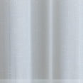 thumbnail image 4 of VCNY Home Martina 2-Piece White Metallic Sheer Curtain Panel Set, 52" x 96", 4 of 5