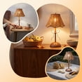 thumbnail image 6 of Orangide Rattan LED Table Lamp Rechargeable Touch Dimmable Bedside Light with Woven Shade for Living Room Bedroom Patio, 6 of 6