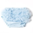 thumbnail image 2 of mgoYE Baby Bloomers 0-3 Months Girl Baby Tulle Ruffle Bloomer for Newbornr Infant Girls Cotton Diaper Covers Cute Briefs Panties Shorts (Sky Blue,6-15 Months), 2 of 6