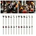 thumbnail image 1 of BKER Paille en Papier Gothique Thème Halloween Jetable Décorative, 1 of 7