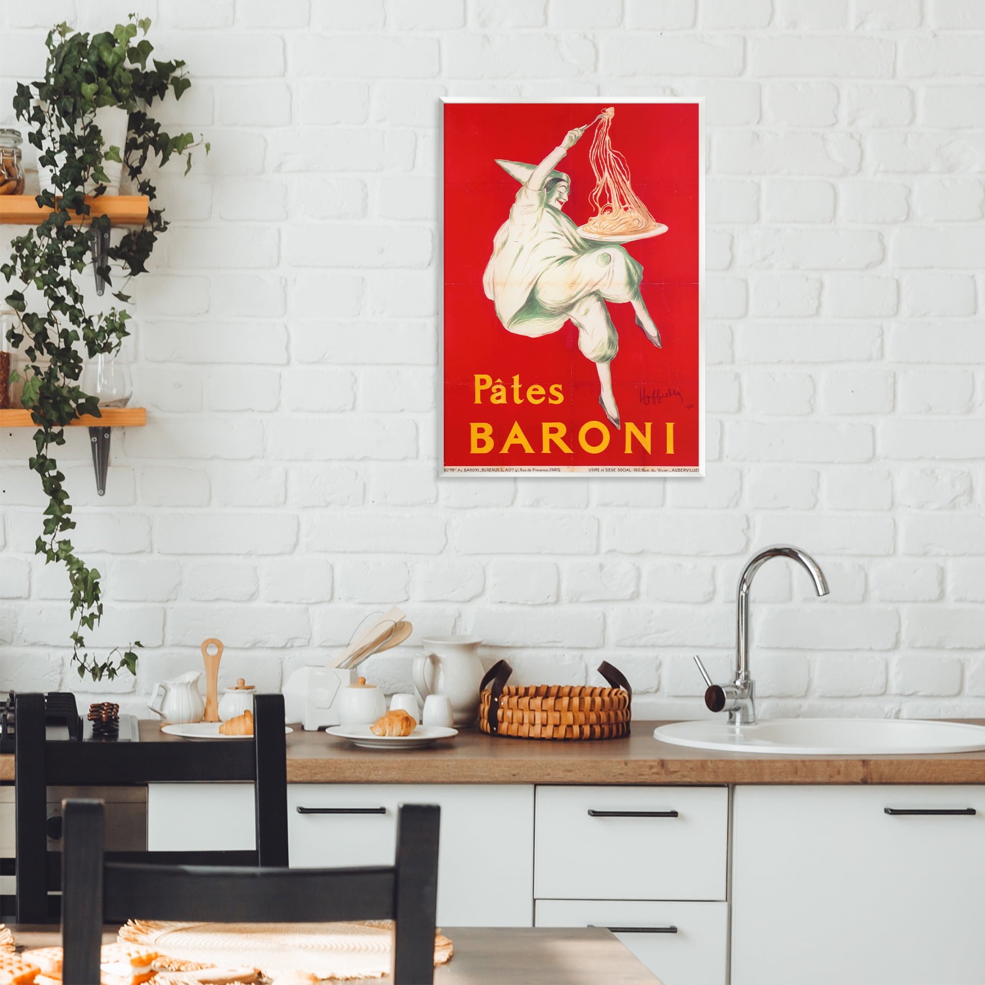 Stupell Industries Pates Baroni Advertisement Wall Plaque Art, design by Vintage Hustle