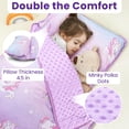 thumbnail image 4 of Saco de Dormir para Niños Beavtaens 140x89 cm Ligero Unicornio, 4 of 7