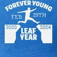 thumbnail image 3 of CafePress - Forever Young Feb 29Th Leap Year T Shirt - Womens Football Shirt, 3 of 4