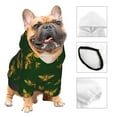 thumbnail image 2 of Bingfone Hohey Bee Dog Clothes Hoodie, Pet Winter Coat,Puppy Sweatshirts for Small Dogs Boy Girl,Suitable for All Breeds-Large, 2 of 6