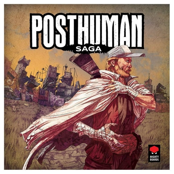 Mighty Boards Posthuman Saga Board Game | Strategy Board Game | Tactical Adventure Game for Adults and Teens | Ages 14 and up | 1-4 Players | Average Playtime 30-120 Minutes | Made by Mighty Boards