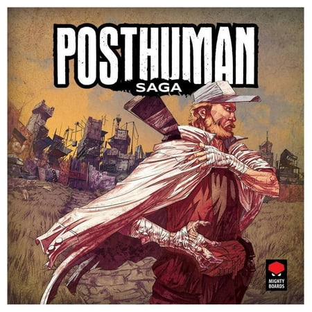 Mighty Boards Posthuman Saga Board Game | Strategy Board Game | Tactical Adventure Game for Adults and Teens | Ages 14 and up | 1-4 Players | Average Playtime 30-120 Minutes | Made by Mighty Boards