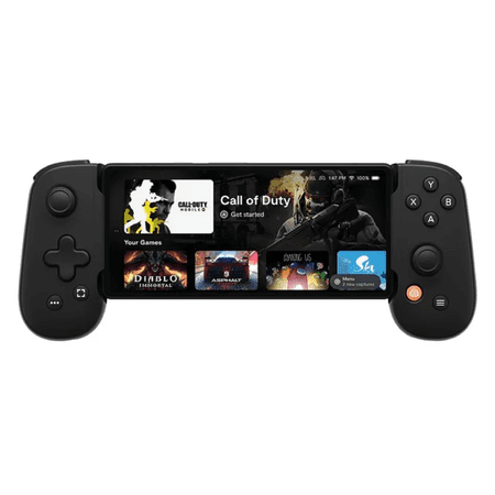 Backbone BB-51-B-RW One USB-C Gaming Controller for Android iPhone 15 Series, Black, (Refurbished)