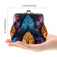 thumbnail image 2 of Praying hands Coin Purses Mini Wallets Vintage Pouch Bags for Gift, 2 of 7