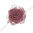 thumbnail image 4 of Unique Bargains Flower Choker Necklace 1Pc Rose Pink, 4 of 6