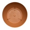 thumbnail image 2 of Bloem Willow 12" Resin Planter Bowl with Optional Knock-Out Drainage Holes for Indoor and Outdoor Gardening, Terra Cotta, 2 of 4