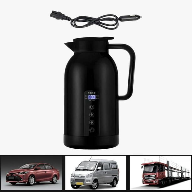 Acheter 12V / 24V 1000ml voiture camion électrique chauffé bouilloire d'eau  chaude bouteille tasse d'eau chaude