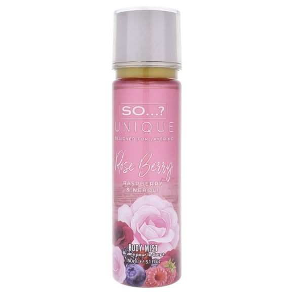 Body Mist - Rose Berry by So? for Women - 5.1 oz Body Mist