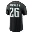 thumbnail image 3 of Men's Nike Saquon Barkley Black Philadelphia Eagles Player Name & Number T-Shirt, 3 of 3