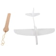 thumbnail image 4 of Dayesque White Foam Airplane Toy for Kids, Paintable Lightweight Glider Plane, Easy to Throw Flying Foam Toy, 4 of 8