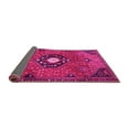 thumbnail image 2 of Ahgly Company Indoor Square Medallion Pink Traditional Area Rugs, 8' Square, 2 of 4
