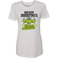 thumbnail image 3 of Inktastic Never Underestimate the Strength of a Cancer Survivor Non Hodgkins Lymphoma Women's T-Shirt, 3 of 5