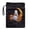 Spooky Sippy Ghost, variant on HELLHERO Book Cover Sleeve, 1pcs Polyester Fabric Decorative Design Storage & Portability for Books, Magazines, and Stationery, 11.42 x 8.66 Inch, Capybara Orange Pattern