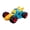 Green, variant on Rotating Stunt Car Drilling Toy Vehicle Pull Back Race Car Engineering Vehicle Blue 5.9 inch No Battery Required